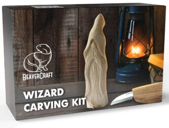 Dárková vyřezávací sada BeaverCraft – Čaroděj