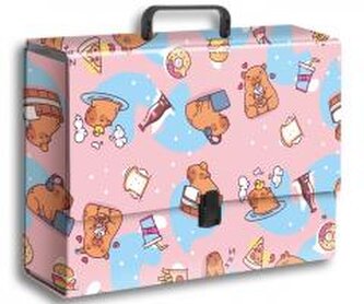 Teczka z rączką B4 jumbo Kapibara food PENMATE