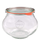 WECK Zavařovací sklenice dekorativní Schmuck 220 ml, průměr 60 mm. 12 kusů