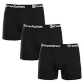 3PACK pánské boxerky Horsefeathers černé (AM067A) M