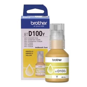Brother BT-D100 BTD100Y žlutá (yellow) originální inkoustová náplň