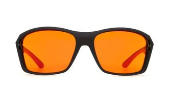 Red Bull Spect sluneční brýle DRILL  černé s oranžovými skly