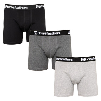 3PACK pánské boxerky Horsefeathers vícebarevné (AM067D) XXL
