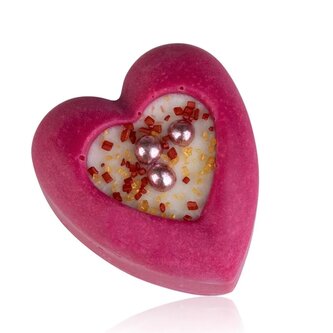 Koupelová pralinka valentýnské srdce