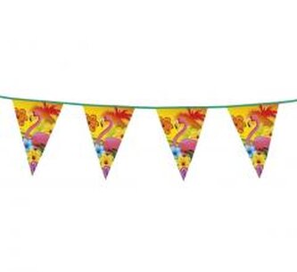Banner z flagami Hibiscus 6m