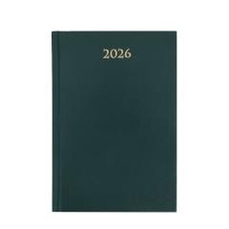 Terminarz 2026 dzienny A5 Divas zielony