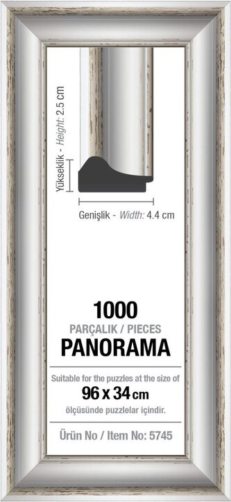 ART PUZZLE Rám na puzzle 96x34cm White (5745)