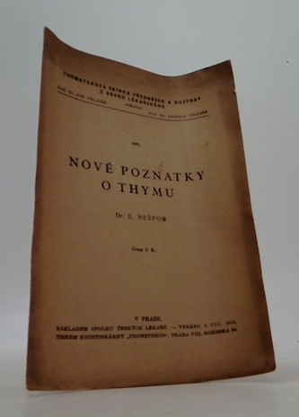Nové poznatky o thymu