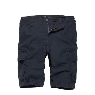 Kraťasy Vintage Industries Kirby - navy, 32