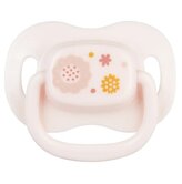 CANPOL 22/580_pin_new Smoczek uspokajający silikon symetryczny 0-6m Newborn Baby różowy