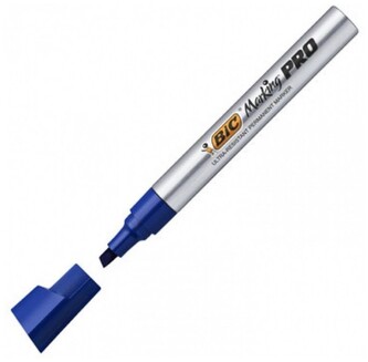 Marker permanentny Marking PRO ścieta-końc. niebieski, BiC