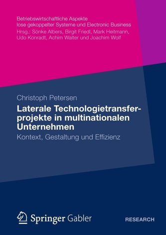 Laterale Technologietransferprojekte in multinationalen Unternehmen