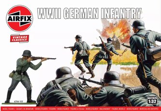 Classic Kit VINTAGE figurky A02702V - WIWII German Infantry (1:32)