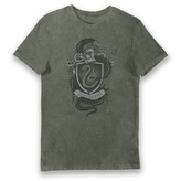 Bioworld Tričko pánské, Slytherin/Zmijozel, zelené, Harry Potter Velikost: 2XL