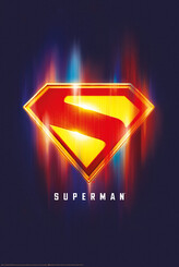 Plakát, Obraz - Superman 2025 - S logo blurred, 61 × 91.5 cm