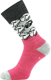 VoXX® ponožky Kaikoura růžová 39-42 (26-28) 1 pár