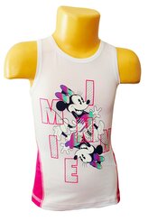 Dívčí elastické tílko MINNIE, bílá, velikost: 98
