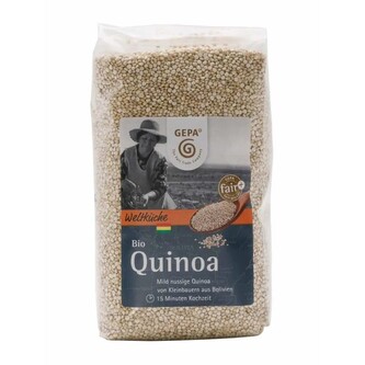 Gepa Bio bílá quinoa z Bolívie, 500 g