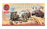 Classic Kit VINTAGE military A01305V - 25pdr Field Gun & Quad (1:76)
