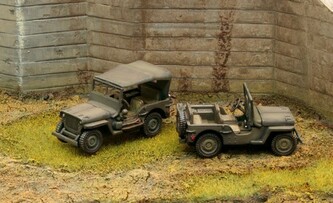 Fast Assembly military 7506 - 1/4 Ton 4x4 TRUCK (1:72)
