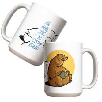 Kubek - Nie mogę spać, bo czytam książki 440ml