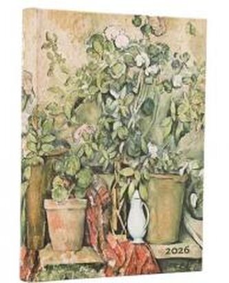 Kalendarz 2026 Cezanne’s Terracotta Pots and Flowers dzienny Midi Kalendarz 2026 Cezanne’s Terracotta Pots and Flowers dzienny Midi
