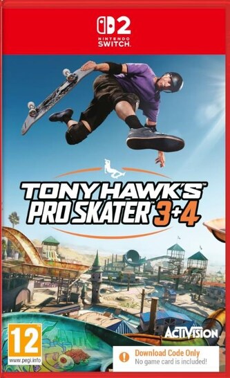 NSW2 hra Tony Hawk's Pro Skater 3+4 (CIAB)