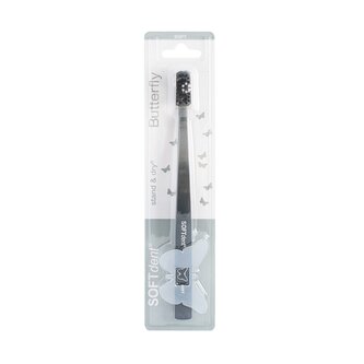 Zubní kartáček SOFTdent Butterfly STAND DRY Soft 1ks
