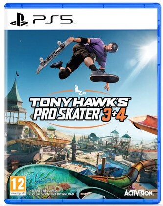 PS5 hra Tony Hawk's Pro Skater 3+4