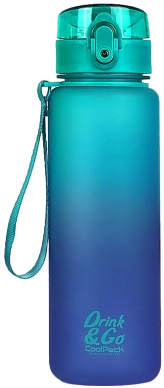 lahev CoolPack Brisk 600ml duhová  tyrkysová