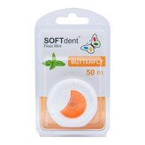 Dentální nit s mátou SOFTdent® Butterfly, 50 m