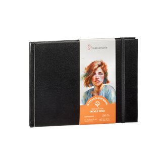 Akvarelová kniha HHM Deckle Edge 100% bavlna 15,3x10,3cm Lanscape