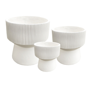 HEVRA Komplet 3 osłonek 44x44x48/38x38x41/30x30x32cm