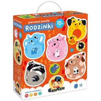 CzuCzu Pierwsze puzzle Rodzinki 15m+