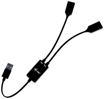 i-Tec USB-A kabel HUB 2 port (2x USB-A)