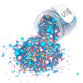 Cukrové zdobení barevné hvězdičky a perličky 90g - Super Streusel