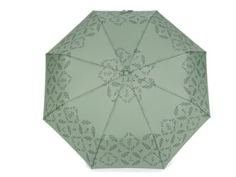 Dámský skládací vystřelovací deštník - 1 ks - 3 zelenkavá