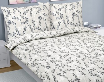 Povlečení krep na dvoudeku - Béžová,Šedá,Červená - 1ks 240x220, 2ks 70x90 cm Povlečení krep na dvoudeku - Béžová,Šedá,Červená - 1ks 240x220, 2ks 70x90 cm