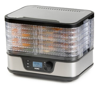 Sušička ovoce - digitální - DOMO  DO42601S, Příkon: 350 W, Počet plat: 7, Časovač: 24 hod Sušička ovoce - digitální - DOMO  DO42601S, Příkon: 350 W, Počet plat: 7, Časovač: 24 hod