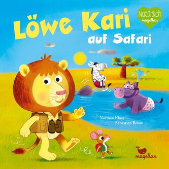 Löwe Kari auf Safari