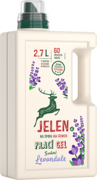 Jelen univerzální prací gel levandule, 60 praní, 2,7 l