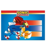 Plastový ubrus Sonic the Hedgehog – 120 × 180 cm