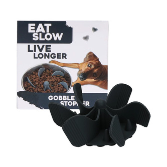 Eat Slow Live Longer zpomalovací Spirála do misky šedá