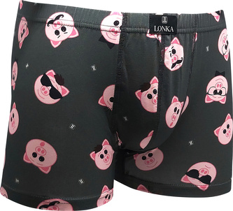 Lonka® boxerky Kevin IMAGE prasátka XL 1 ks Lonka® boxerky Kevin IMAGE prasátka XL 1 ks