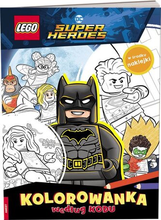 Lego DC Comics Kolorowanka według kodu KKO-6450