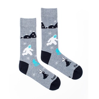 Ponožky Jety existuje Šedé M (39-42)