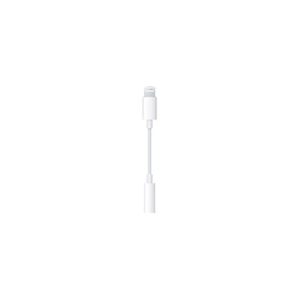Apple Lightning - 3,5mm jack audio adaptér bílý