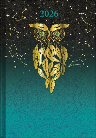 Týdenní diář 2026 - Art Lapač snů (A5)