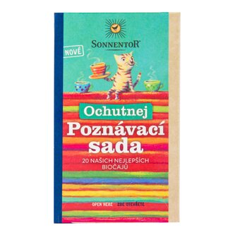 Čaj Ochutnej! Poznávácí sada 33,9 g BIO   SONNENTOR
