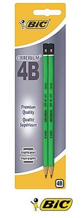 Ołówek 4B bls 2szt BIC